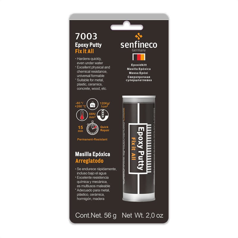 Senfineco Epoxy Macun Quick Steel 56Gr