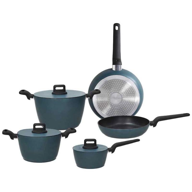 Tognana Cookware Set Glamour Aluminium 8Pcs - Mavi
