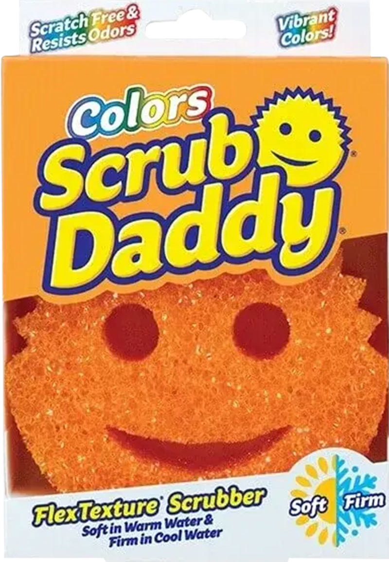 Scrub Daddy Turuncu Tekli Paket