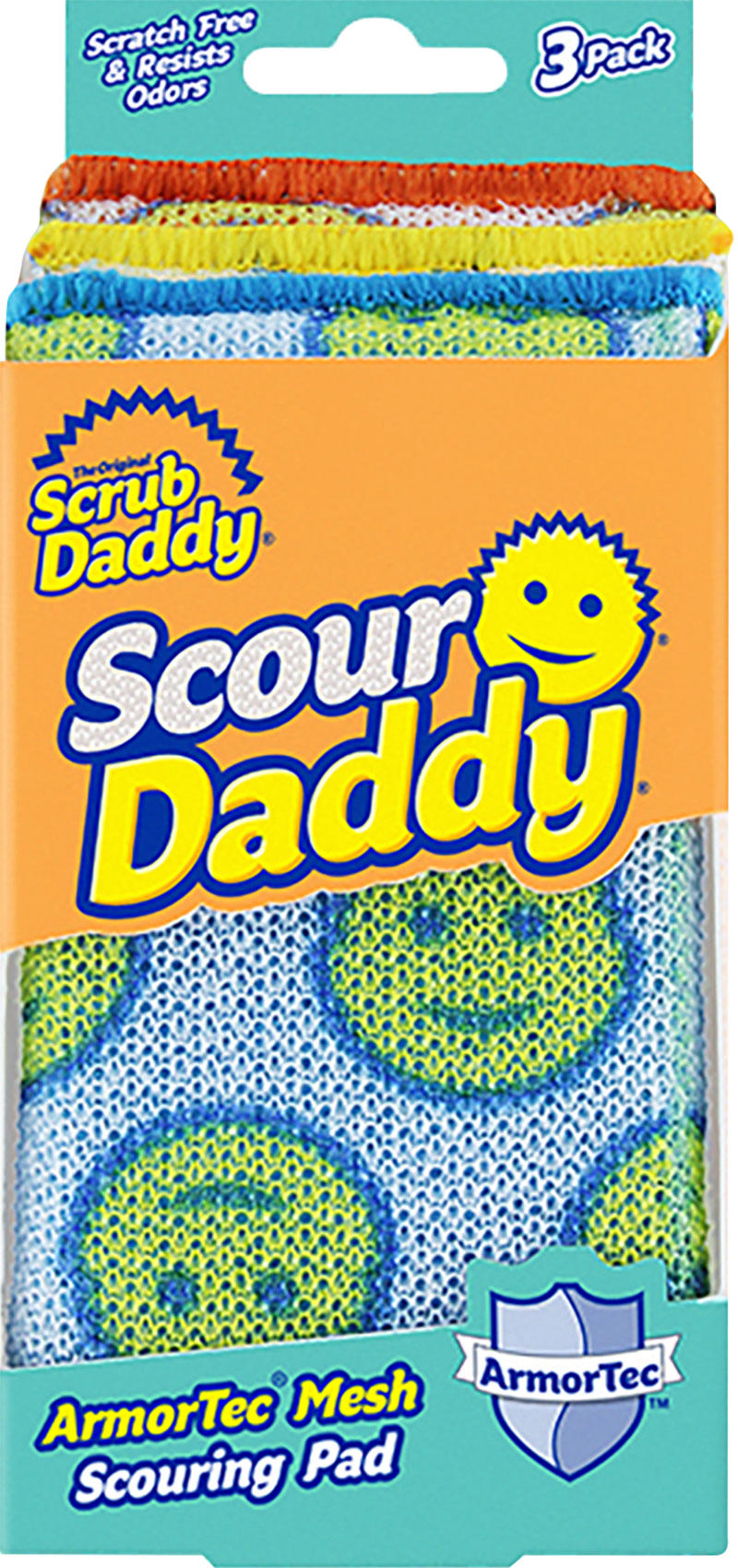Scrub Daddy Scour Daddy 3'lü Paket