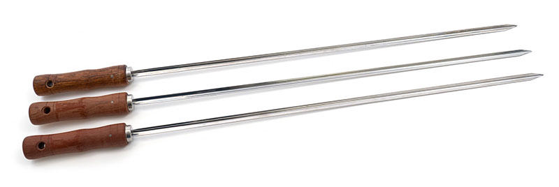 Bonfeu V-Shape Şiş 75Cm (3'lü Set)