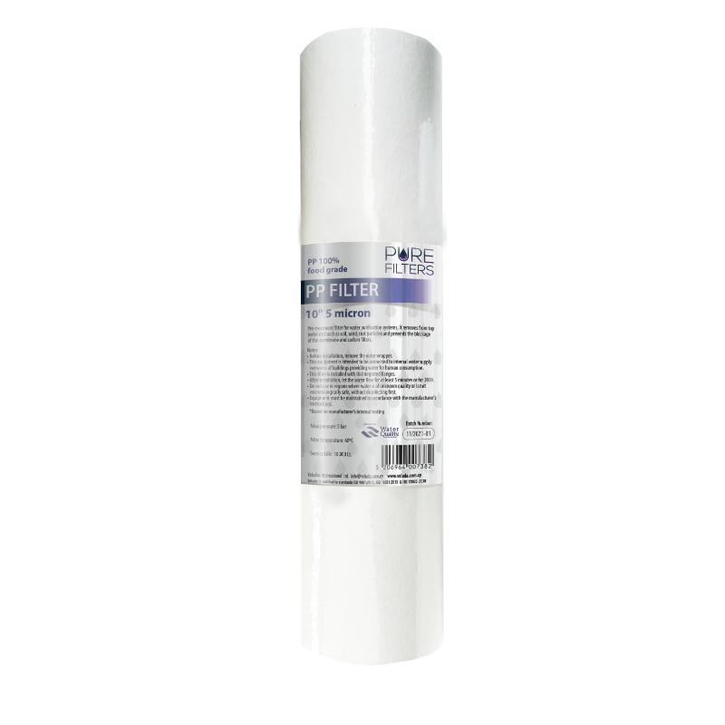 Pure Polipropilen Filtre 10 - 5 Mikron
