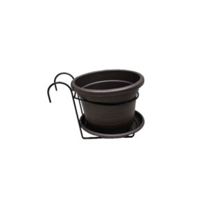 Cilinro 24Cm Ayaklı ve 22Cm Tabak - Bronza
