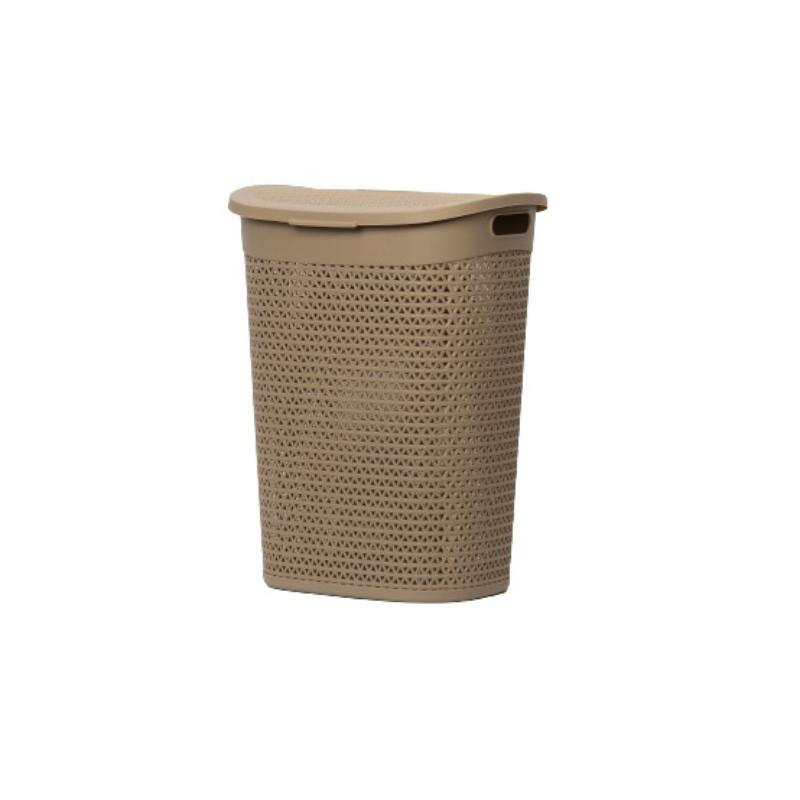 Leche Çamaşır Sepeti 60L - Vizon