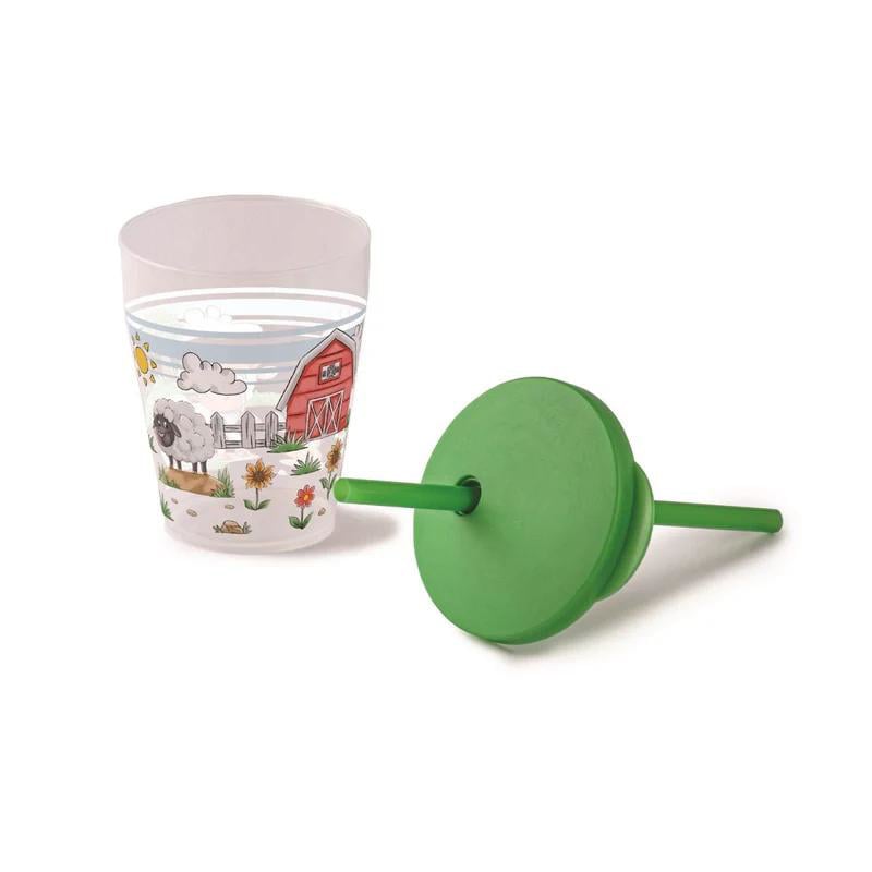 Snips Kokteyl Plastik Bardak Kapaklı 500Ml