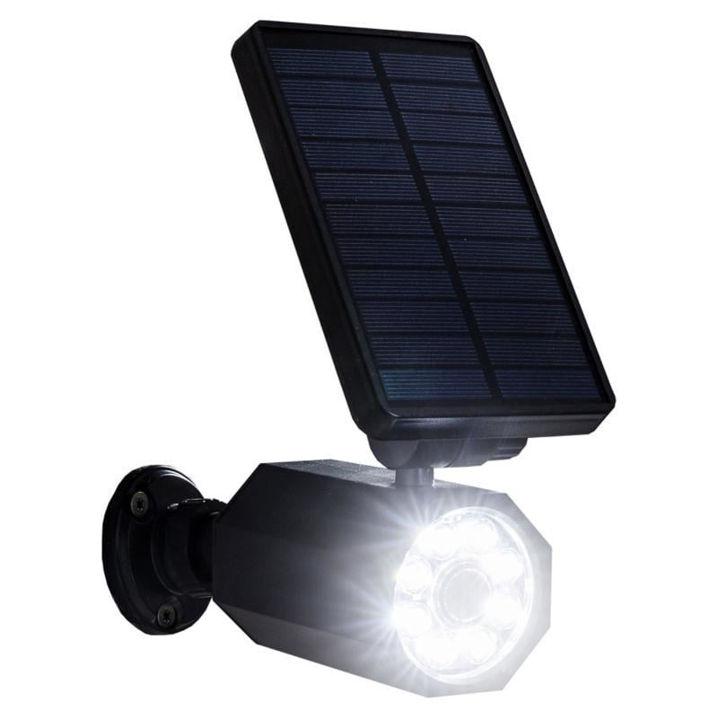 Ezsolar Işıklı Sahte Güneş Enerjili Kamera - Siyah