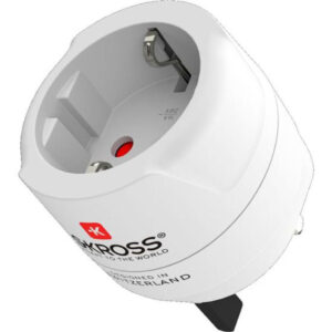 Skross UK Seyahat Adaptörü - Beyaz