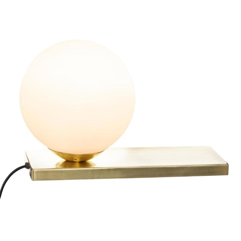 Atmosphera 'Dris' 1Xe14 (Maks.40W) Masa Lambası Metal Altın Ip20 L260xD150xH175mm