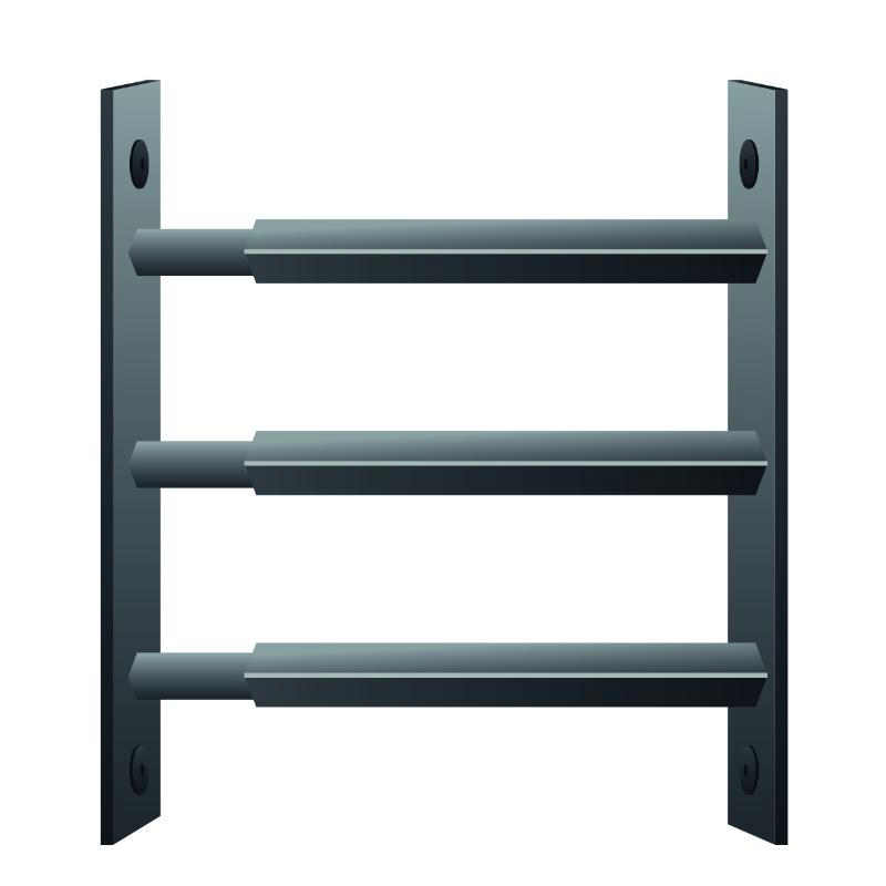 Teleskopik 3 Çubuk 99-188Cm - Siyah