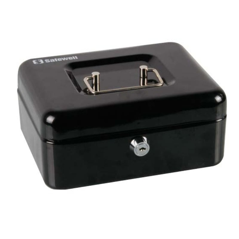 Safewell Para Kasası 9X20X16Cm - Siyah