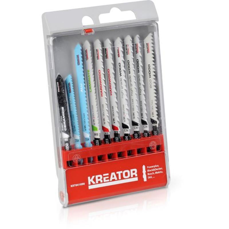 Kreator Karışık Testere Bıçağı Seti 10'lu