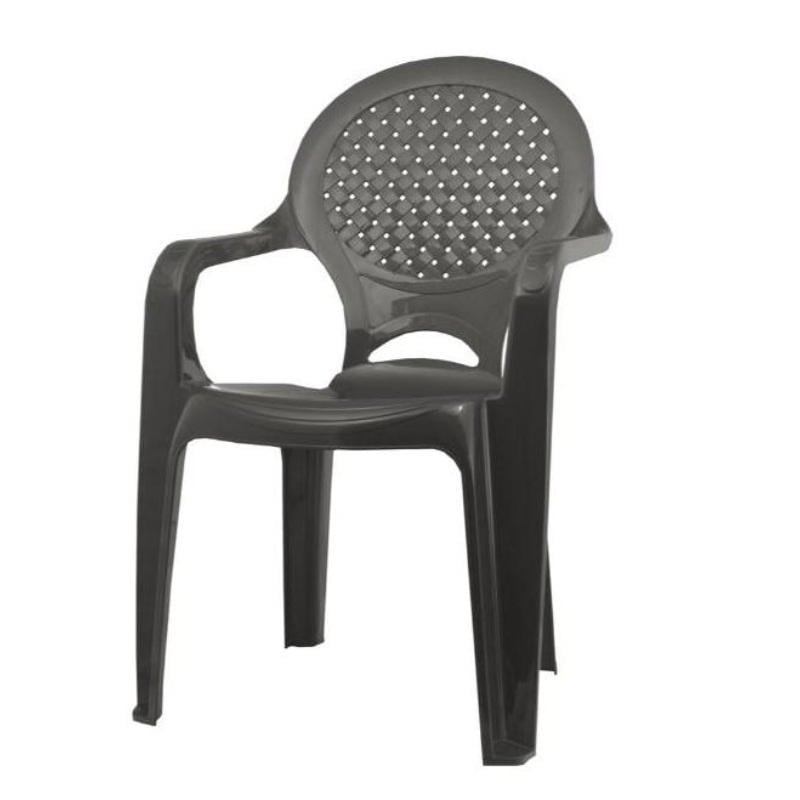 Kenzia Plastik Sandalye - Antrasit
