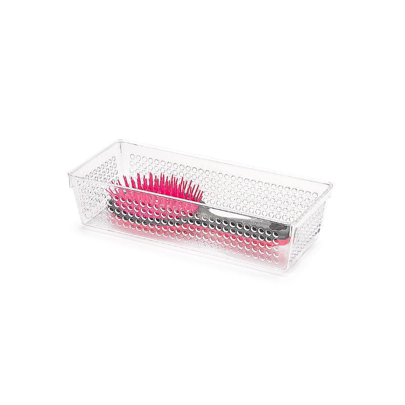 Plasticforte Plastik Organizer No2 26X11X6Cm - Şeffaf