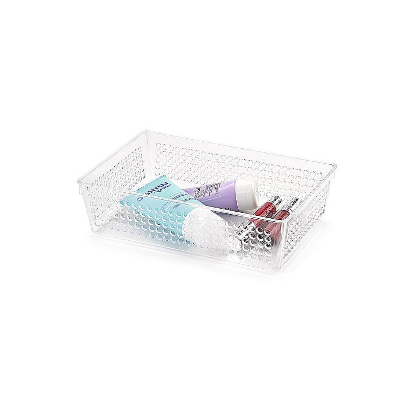 Plasticforte Plastik Organizer No3 23X15X6Cm - Şeffaf