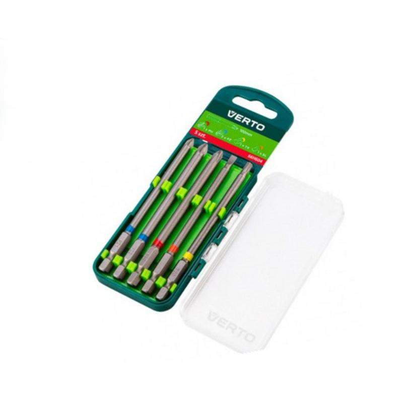 Verto Bits Set 100Mm 5'li Set
