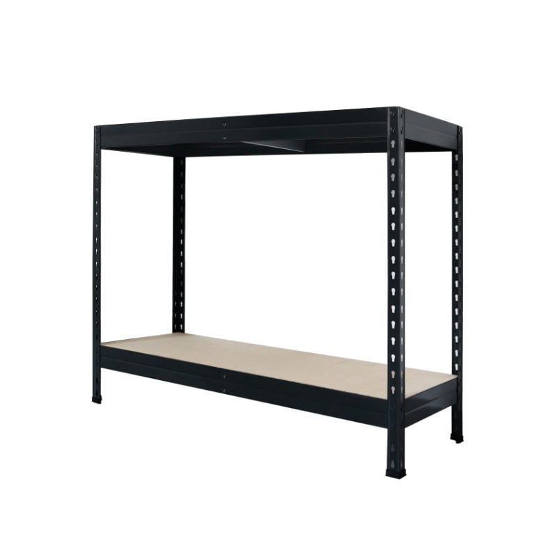 Goodhome Yarım Raf 90X40X97Cm - Siyah