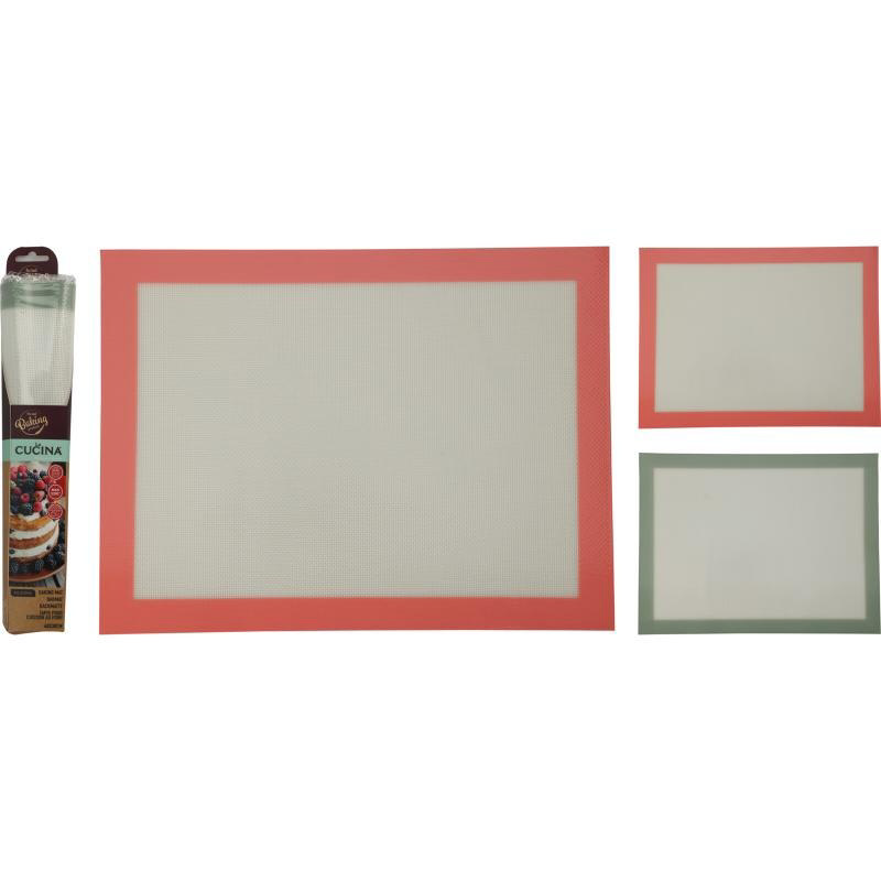 La Cucina Silikon Pişirme Matı 40X30Cm - Karışık Renkler