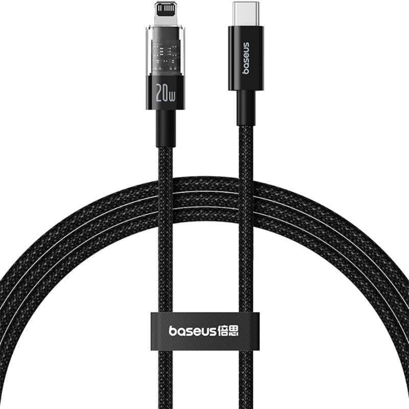Baseus Cable Gem Series Lightning To Usb-C 1.0M 20W - Siyah