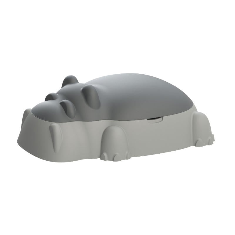 Starplast Hippo Kum Havuzu/Havuz Kapaklı - Gri