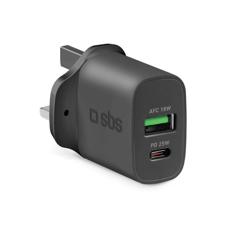 Sbs Power Delivery Şarj Cihazı İngiltere Fişi 25W
