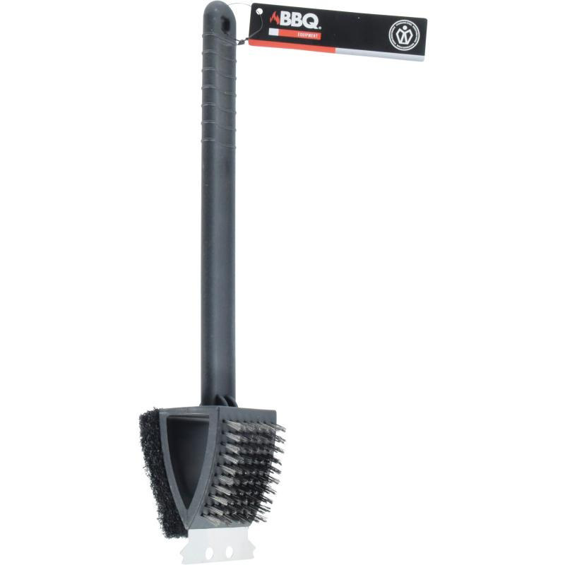 Bbq Fırçası 3'ü 1 Arada 37Cm