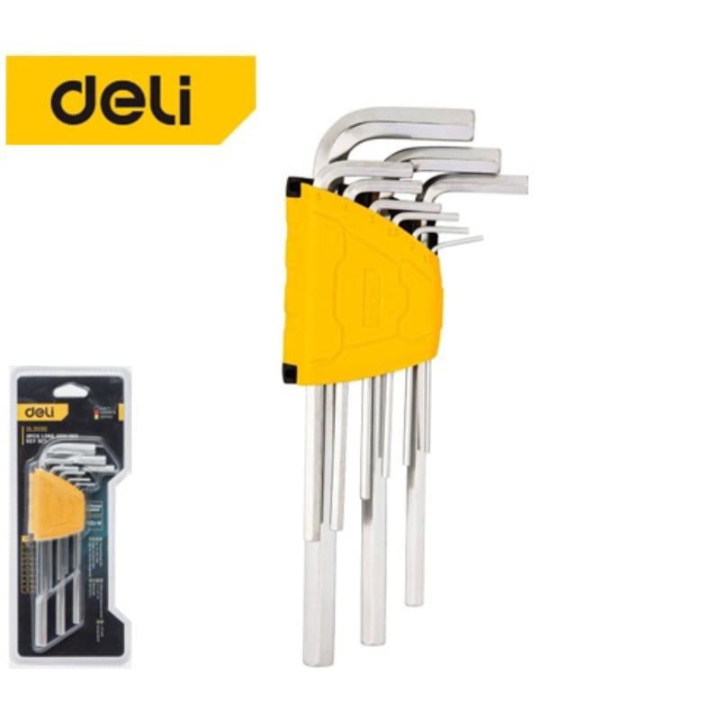 Deli Tools Torx Allen Anahtar Seti 9 Parça