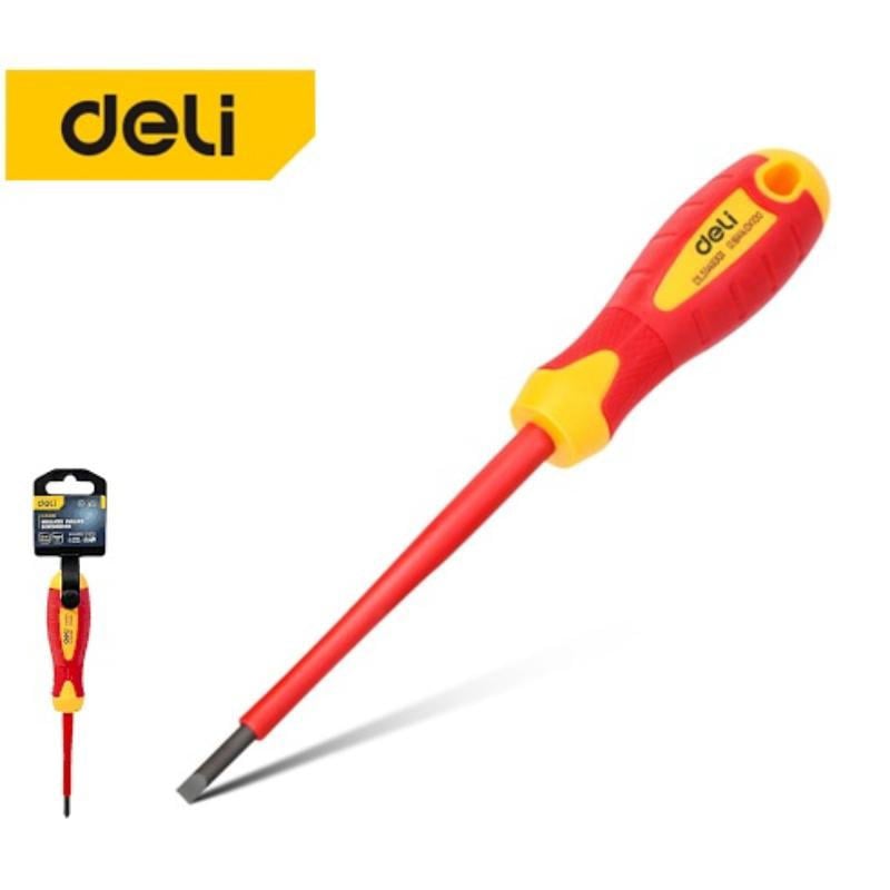 Deli Tools Tornavida Yalıtımlı Vde 6.5X150Mm