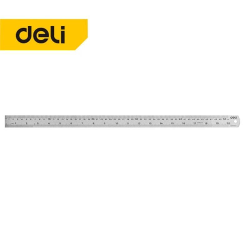 Deli Tools Çelik Cetvel 500Mm