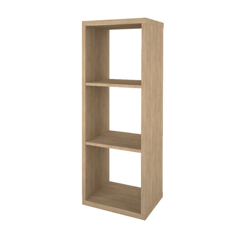 Goodhome Mixxit Raflı Depolama Ünitesi 3 Raflı - Oak