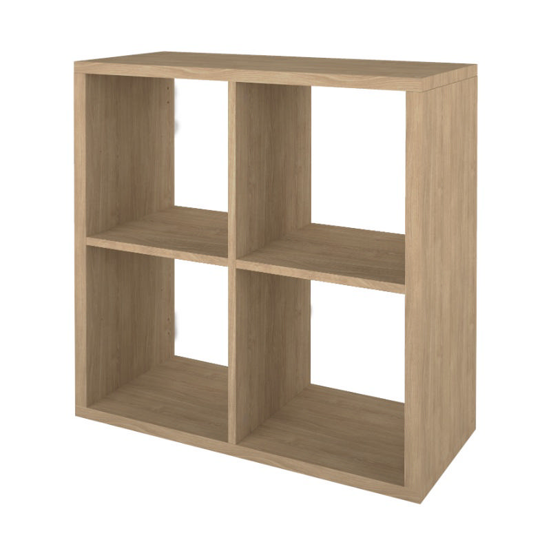 Goodhome Mixxit Küp Raf Ünitesi 4 Raflı - Oak