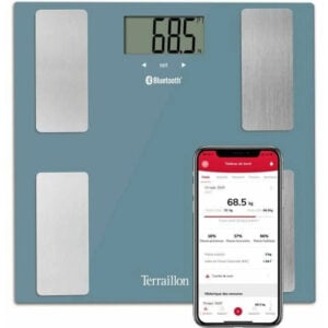 Terraillon Bluetooth Banyo Terazisi - Mavi
