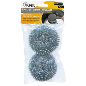 Apex Inox Fırça Yedek 2 Parça
