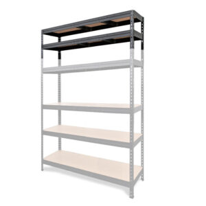 Goodhome Üst Raf 165X60X46Cm - Siyah
