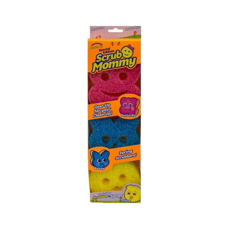 Scrub Daddy Bahar Paketi Süngerler 3'lü