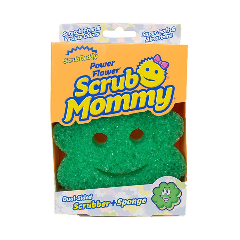 Scrub Daddy Power Flower Sünger - Yeşil