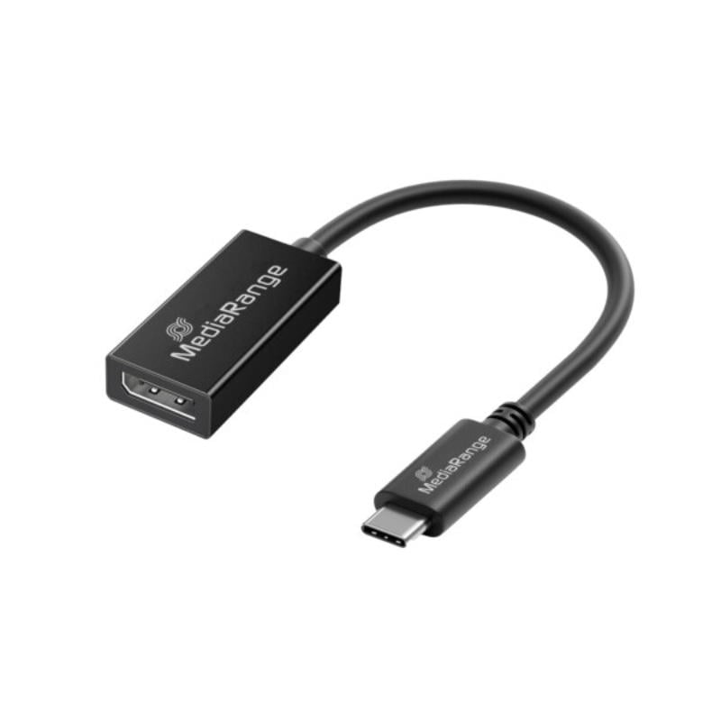 Mediarange USB Type-C'den Display Port'a Kablo 20Cm