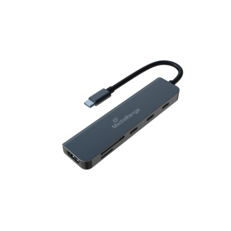Mediarange Usb Type-C 6In1 Çoklu Adaptör