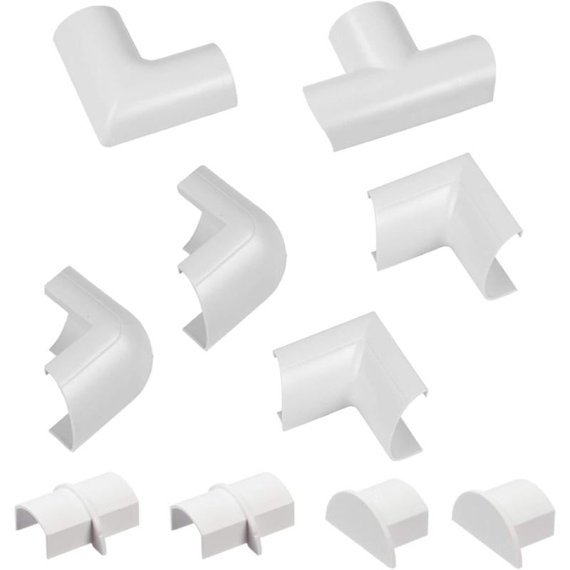 D-Line Clip 30X15Cm Kablo Kanalı Kiti - Beyaz