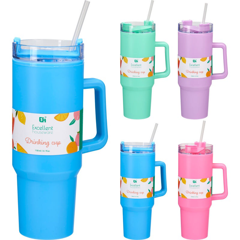İçecek Kupası 1200Ml - Karışık Renkler