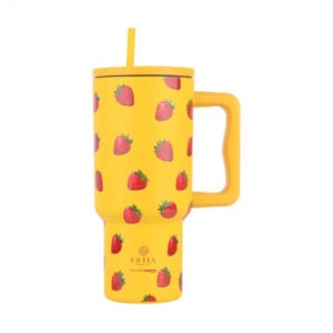 Estia Straw Tumbler Xl 900Ml - Berry