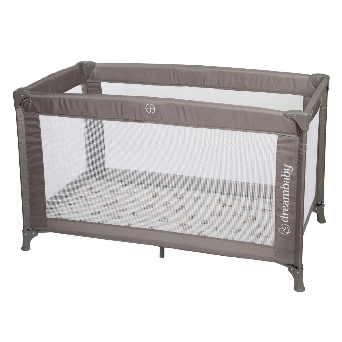Dreambaby Quest Tam Boyutlu Seyahat Beşiği (120X60Cm) – Taupe