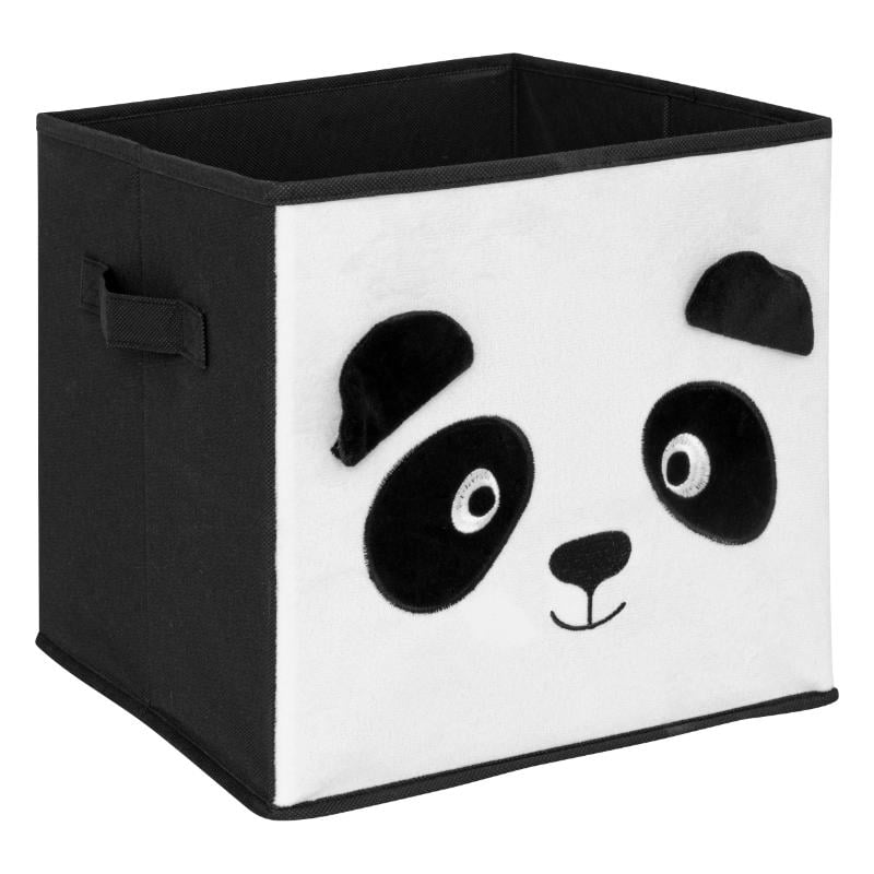 Atmosphera Çocuk Hayvan Kadife Saklama Kutusu 29X29Cm - Panda