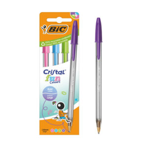 Bic Cristal Fun Toplu 1.6 Mm 4'lü - Karışık Renkler