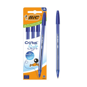 Bic Cristal Soft Kurşun Kalem 1.2Mm 4'lü - Mavi