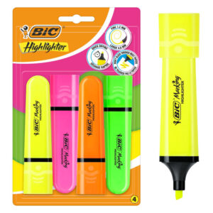Bic Klipsli Highlight Kalemi Kırıcı Uç 1.7-4.8Mm - Çeşitli Renkler