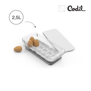 Codil Organizer Frigo Kutu Kapaklı 2.5L