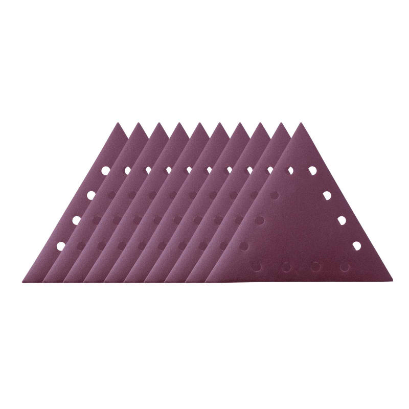 Scheppach 7903800604 Üçgen Zımpara K150 10'lu Paket