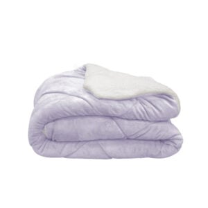 Jones Essentials Yastık Kaplaması Flanel Sherpa 160X220Cm - Lila