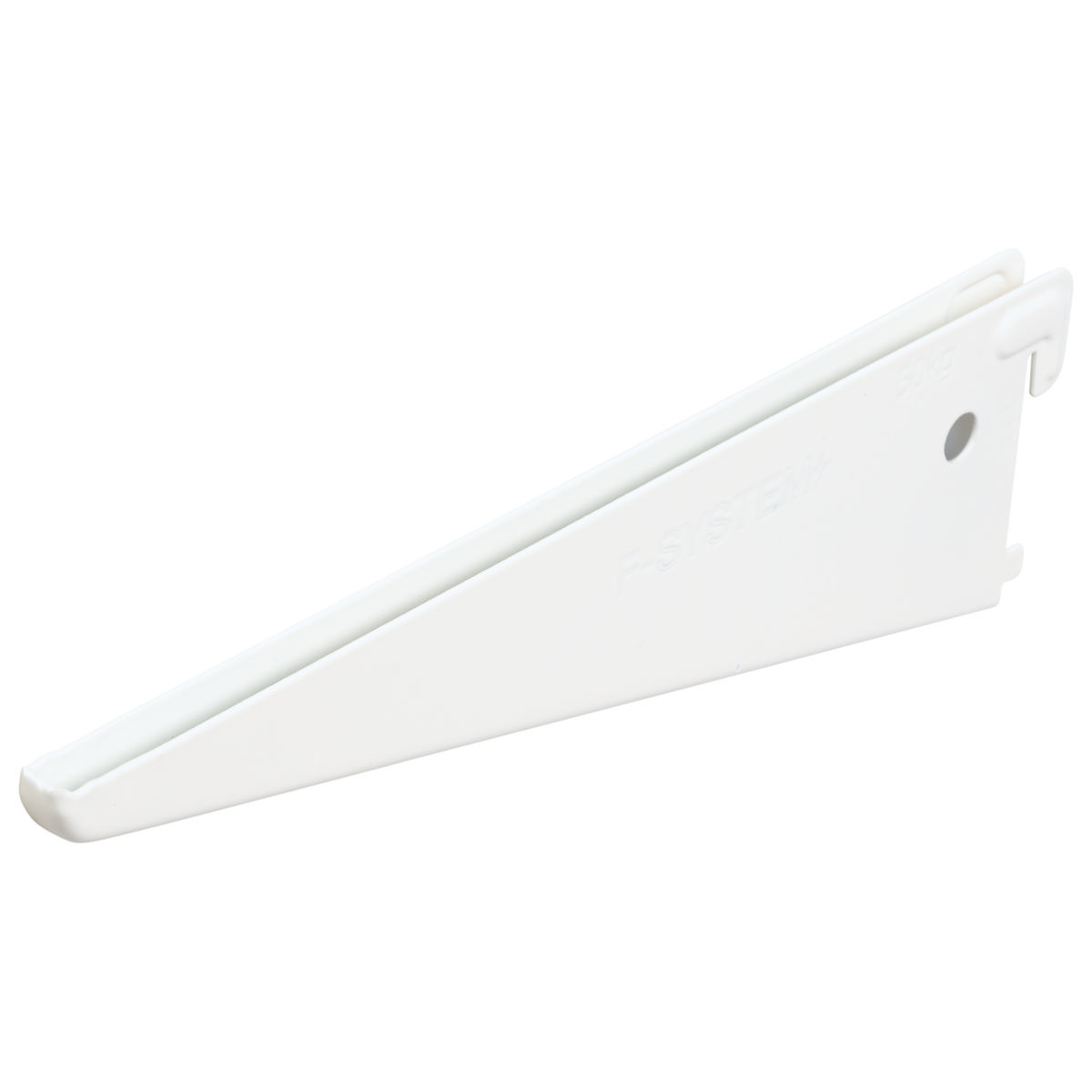 Duraline F-Bracket Çift 22Cm 10Pp - Beyaz