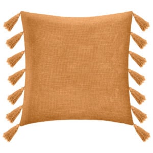 Atmosphera Gypsy Ponponlu Yastık 50X50Cm - Hardal